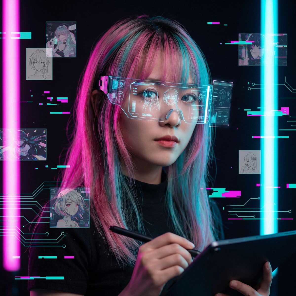 呦呦视频动漫艺术总监林雨桐