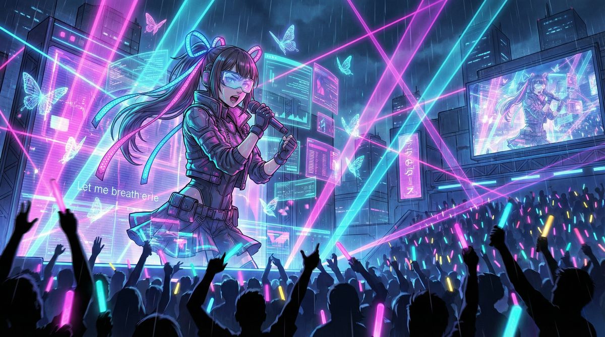 呦呦视频动漫-霓虹舞台虚拟偶像