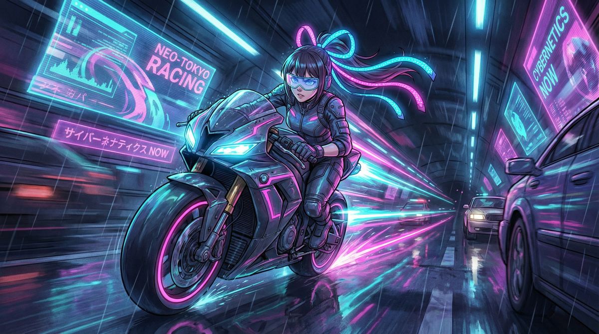 呦呦视频动漫-极速追击赛博飞车