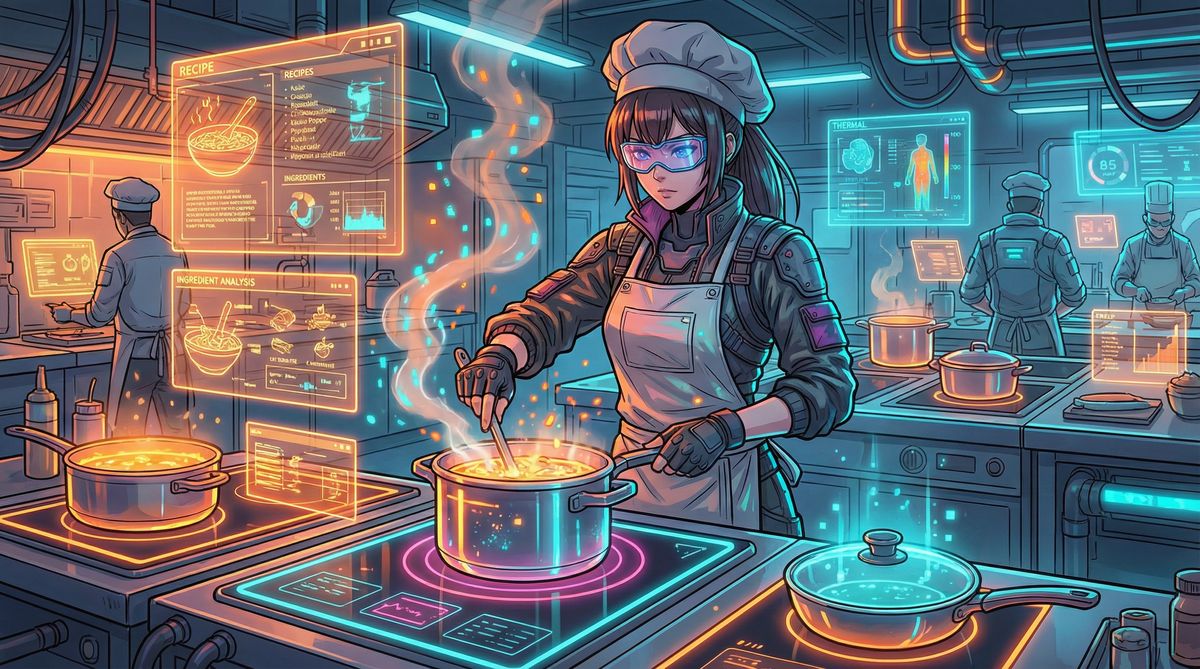 呦呦视频美食动漫-赛博厨房